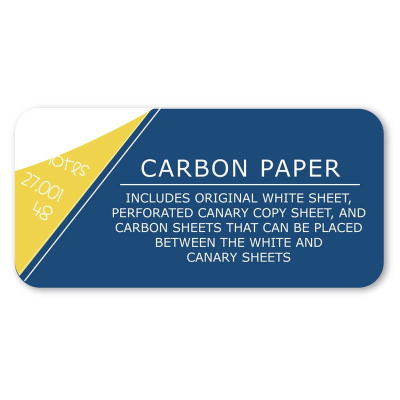 ROARING SPRING Science Lab Notebook, 4x4 Graph Ruled, 50 Numbered Carbonless Sets, 11" x 9", White/Blue Paper, Proudly Made in USA, Hard Board Cover - Image 5